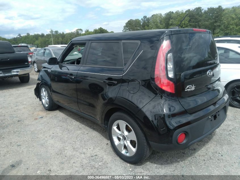 2018 KIA SOUL BASE - KNDJN2A21J7516233