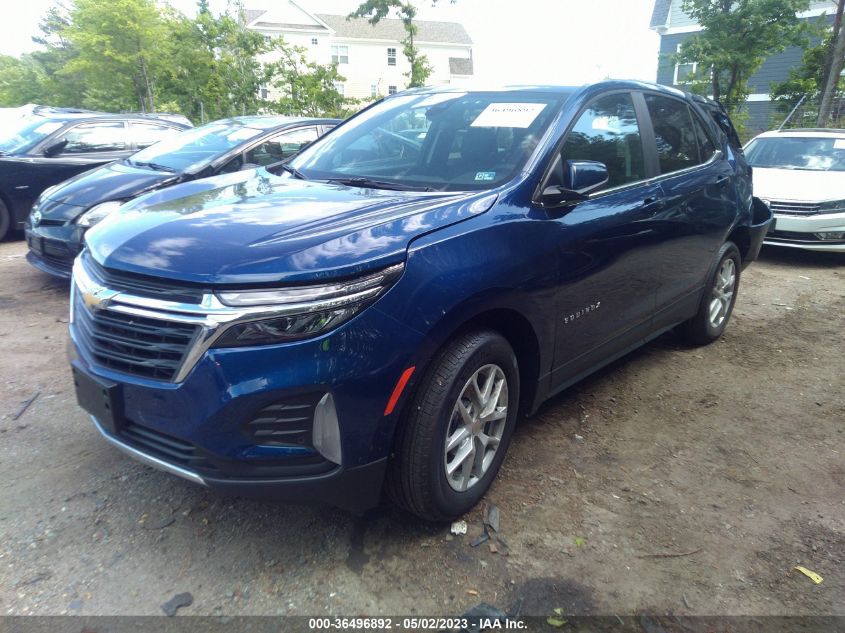 2023 CHEVROLET EQUINOX LT - 3GNAXKEG1PS124886
