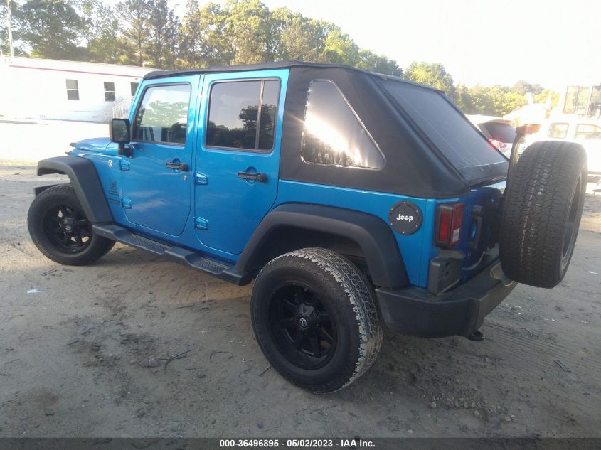 2016 JEEP WRANGLER UNLIMITED SPORT - 1C4BJWDG0GL288322