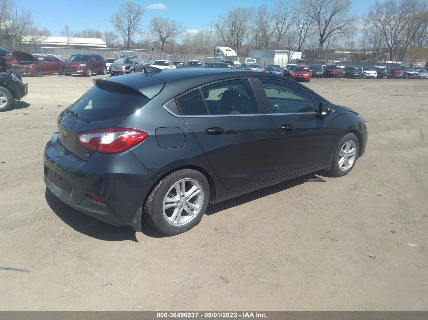 2017 CHEVROLET CRUZE LT - 3G1BE6SM1HS566551