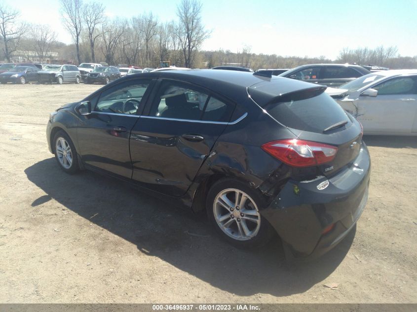 2017 CHEVROLET CRUZE LT - 3G1BE6SM1HS566551