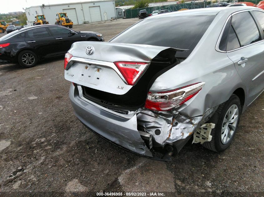 2017 TOYOTA CAMRY LE - 4T1BF1FK2HU360229