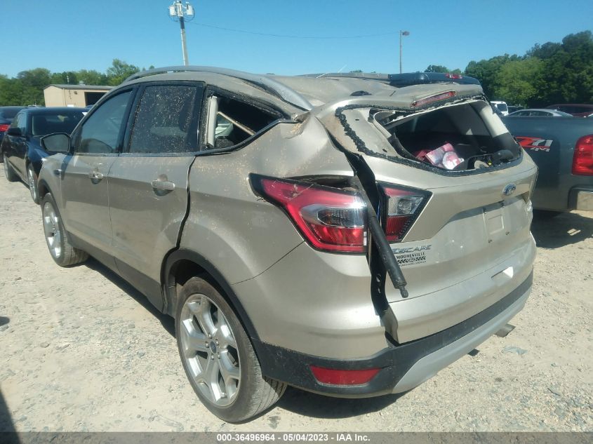 2017 FORD ESCAPE TITANIUM - 1FMCU9JD1HUB84940