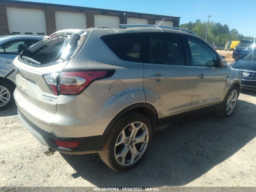 2017 FORD ESCAPE TITANIUM - 1FMCU9JD1HUB84940