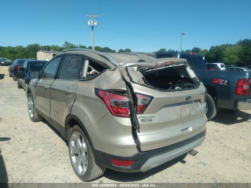 2017 FORD ESCAPE TITANIUM - 1FMCU9JD1HUB84940