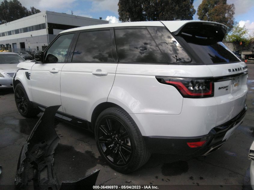 2022 LAND ROVER RANGE ROVER SPORT HSE SILVER EDITION - SALWR2SUXNA221515