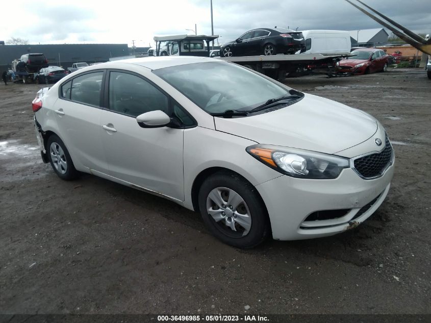 2014 KIA FORTE LX - KNAFK4A68E5064566