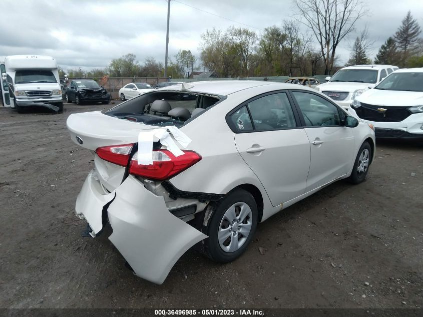 2014 KIA FORTE LX - KNAFK4A68E5064566