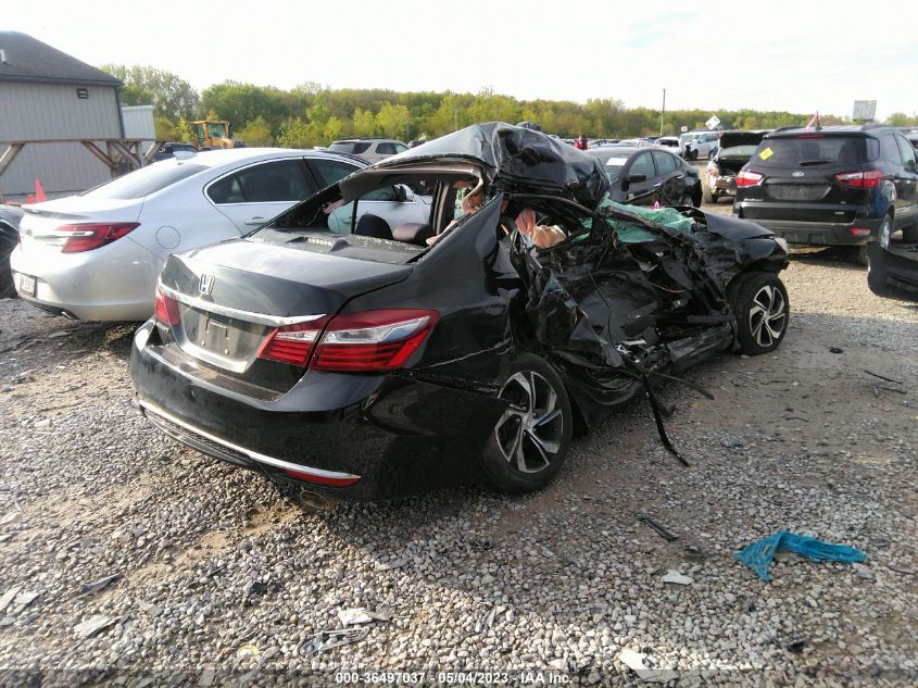 2016 HONDA ACCORD SEDAN LX - 1HGCR2F37GA089068