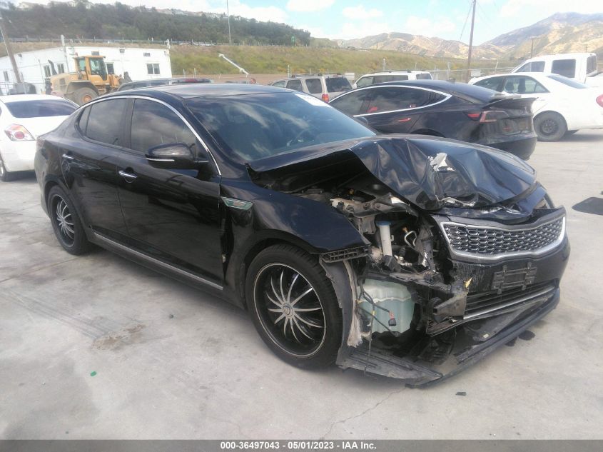 2015 KIA OPTIMA HYBRID EX - KNAGN4AD2F5088874