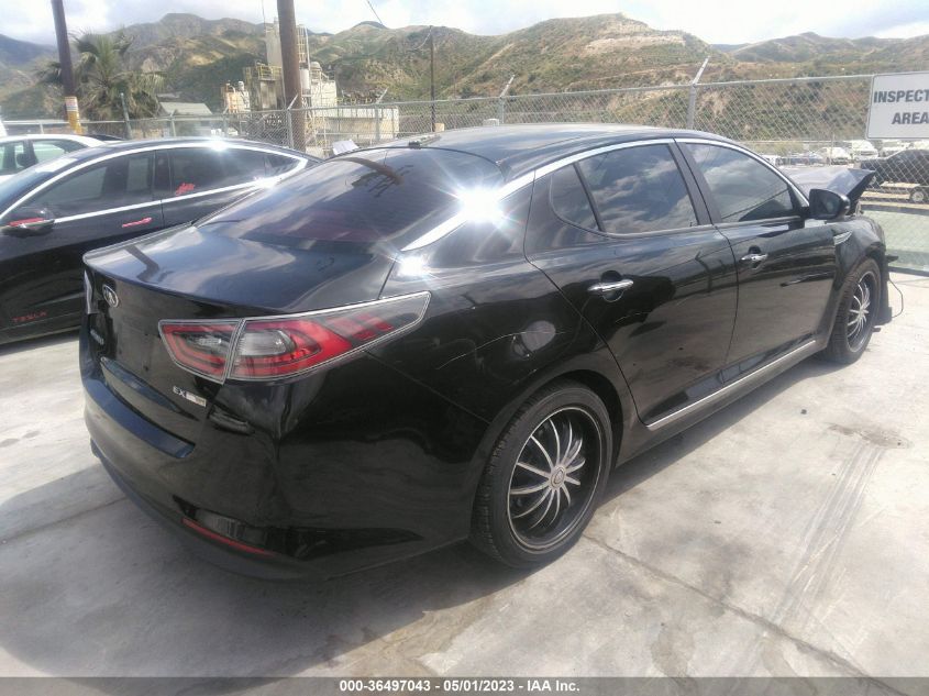 2015 KIA OPTIMA HYBRID EX - KNAGN4AD2F5088874