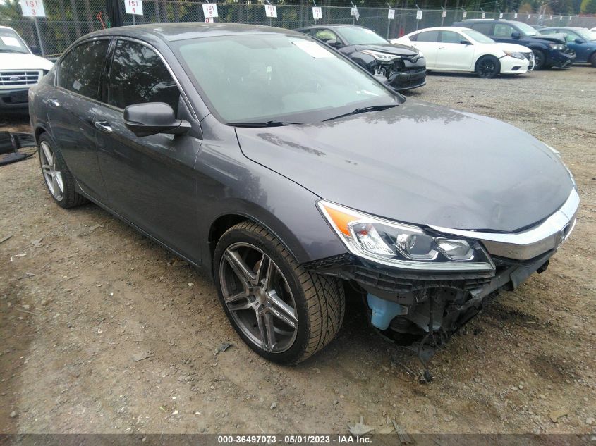 2016 HONDA ACCORD SEDAN EX-L - 1HGCR3F85GA016704