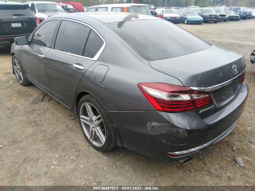 2016 HONDA ACCORD SEDAN EX-L - 1HGCR3F85GA016704