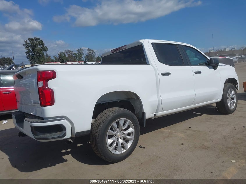 VIN 3GCPWBEKXMG281177 2021 CHEVROLET SILVERADO 1500 CUSTOM
