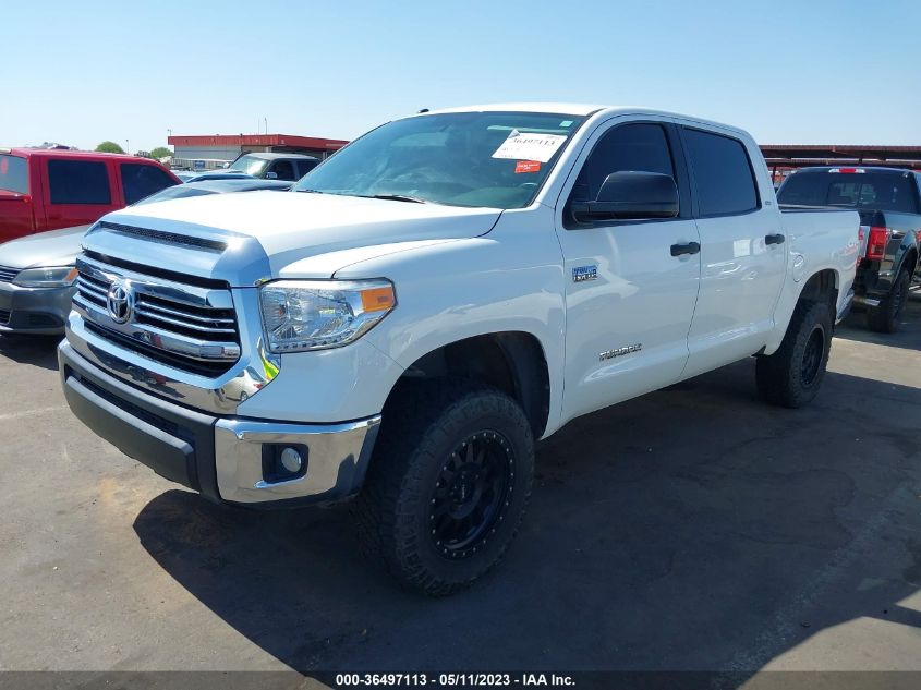 2016 TOYOTA TUNDRA 4WD TRUCK SR5/TRD PRO - 5TFDW5F18GX578619