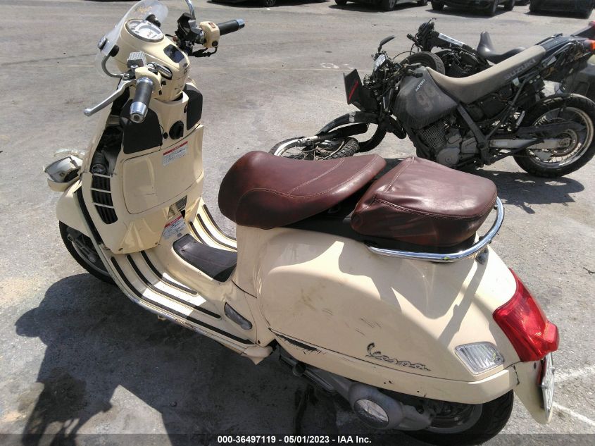 2010 VESPA GTS 300 SUPER ZAPM459L8A5502886