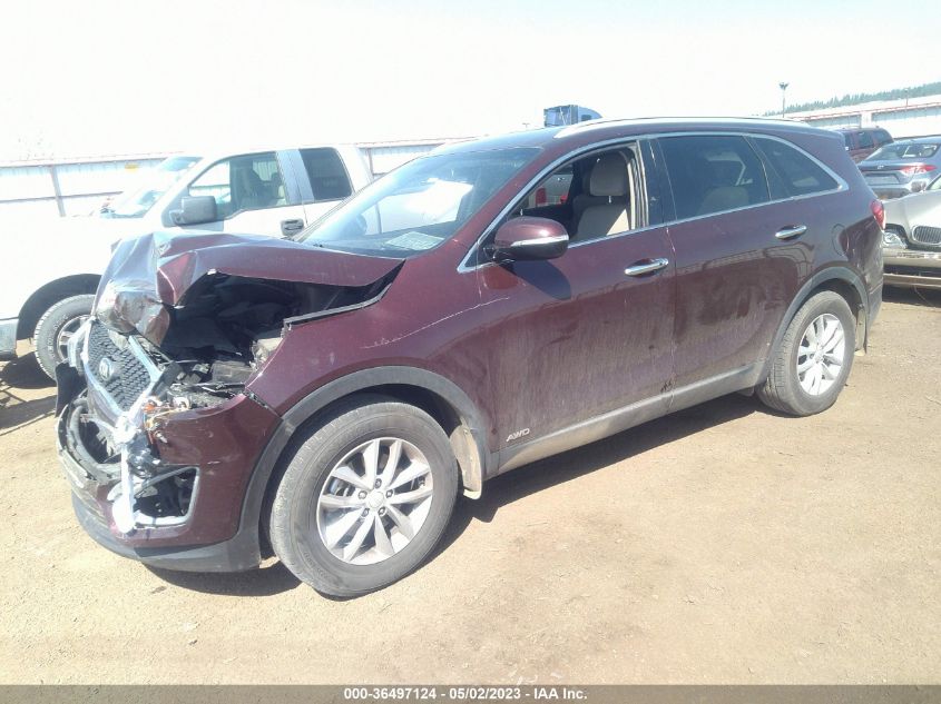 2017 KIA SORENTO LX - 5XYPGDA31HG277532