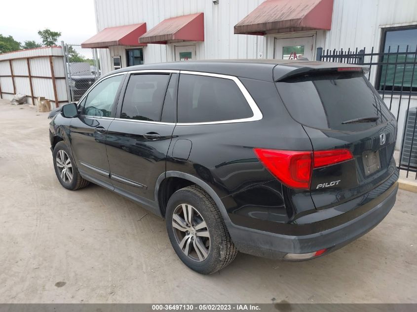 2016 HONDA PILOT EX-L - 5FNYF6H57GB060910