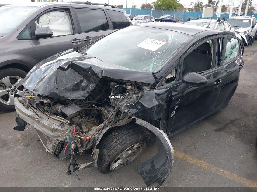 VIN 3FADP4EJ9JM110135 2018 FORD FIESTA SE