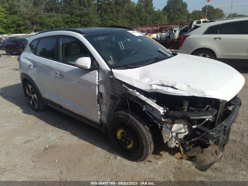 2016 HYUNDAI TUCSON LIMITED - KM8J33A22GU145603