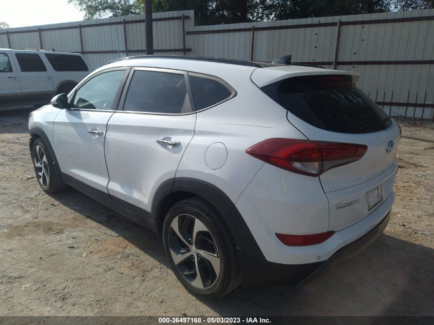 2016 HYUNDAI TUCSON LIMITED - KM8J33A22GU145603