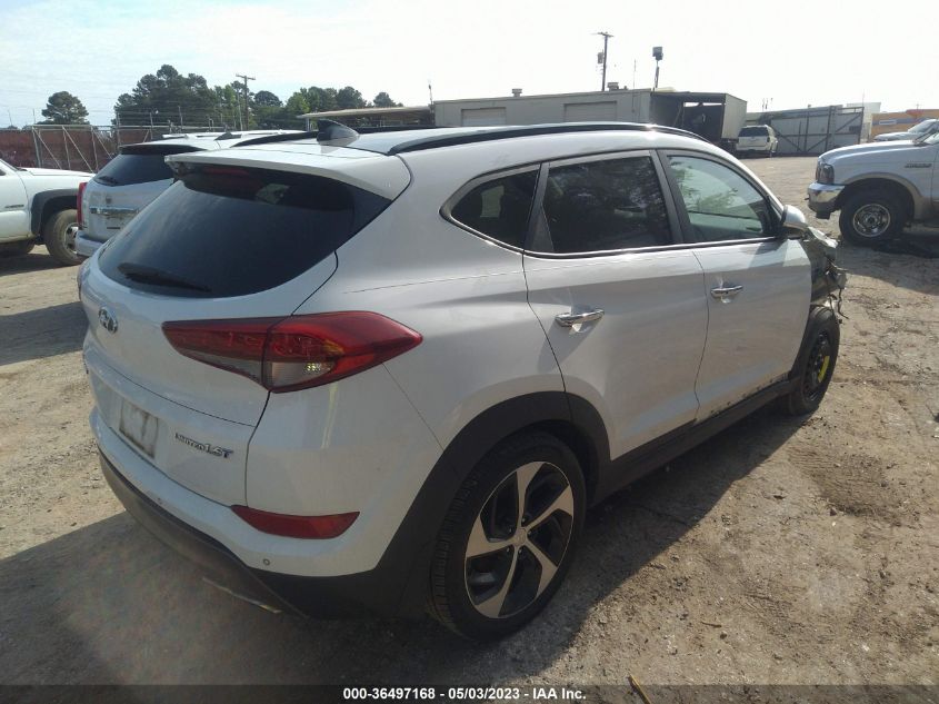 2016 HYUNDAI TUCSON LIMITED - KM8J33A22GU145603