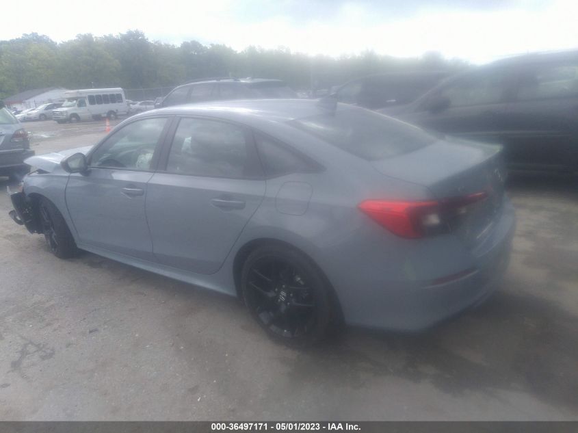 2023 HONDA CIVIC SEDAN SPORT - 2HGFE2F55PH534774