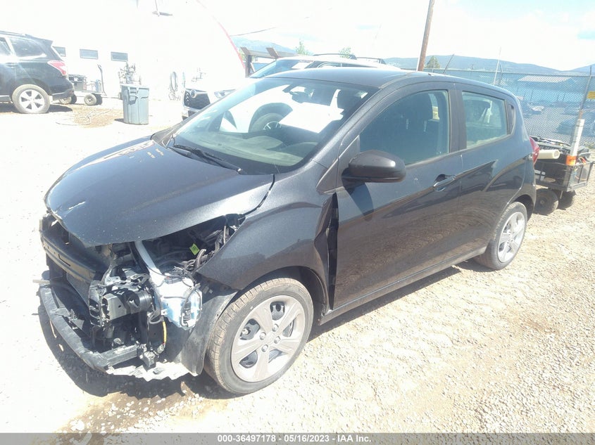 VIN KL8CB6SA2MC737584 2021 CHEVROLET SPARK LS