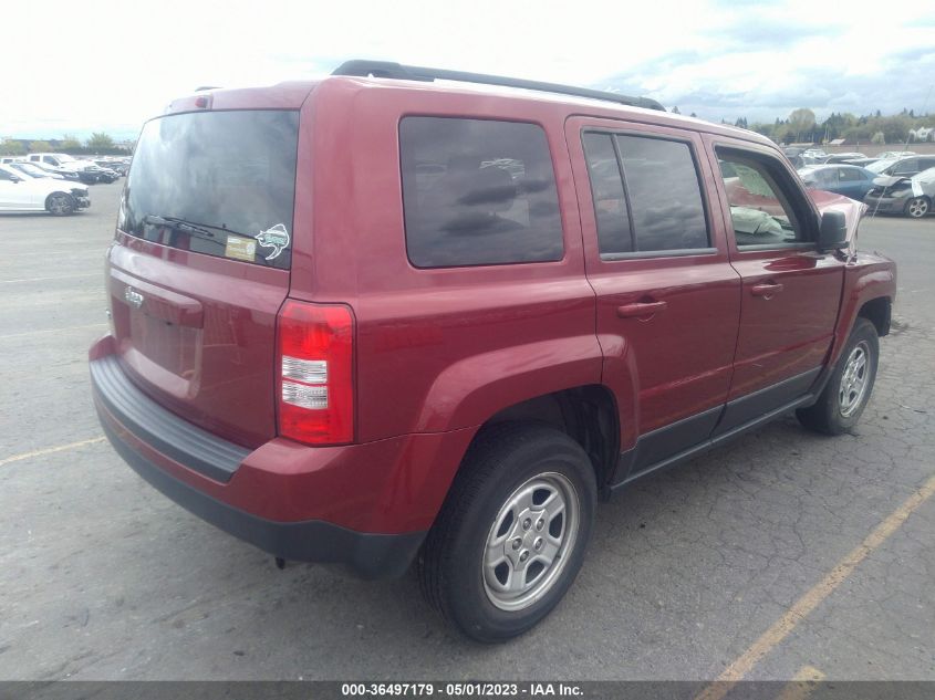 2015 JEEP PATRIOT SPORT - 1C4NJRBB4FD231670