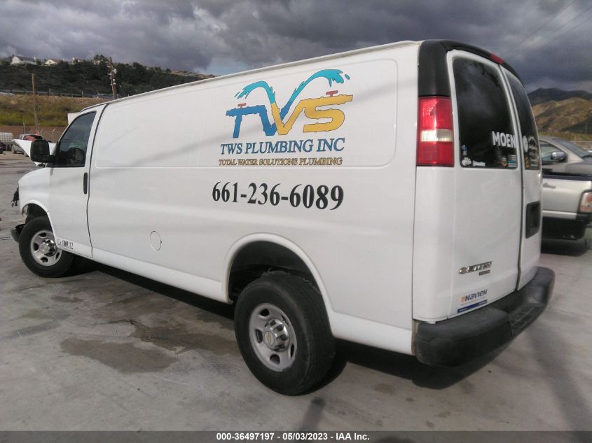 2014 CHEVROLET EXPRESS CARGO VAN - 1GCWGGFA3E1153021
