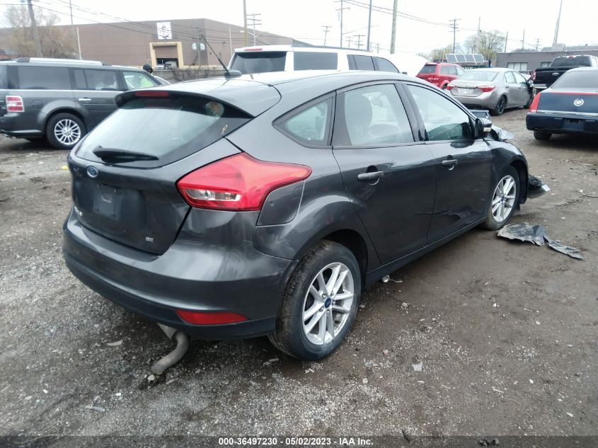 2017 FORD FOCUS SE - 1FADP3K22HL313337