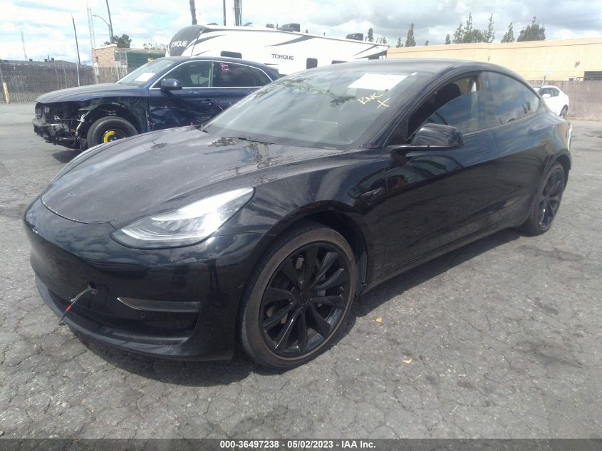2018 TESLA MODEL 3 RANGE BATTERY - 5YJ3E1EA1JF005832
