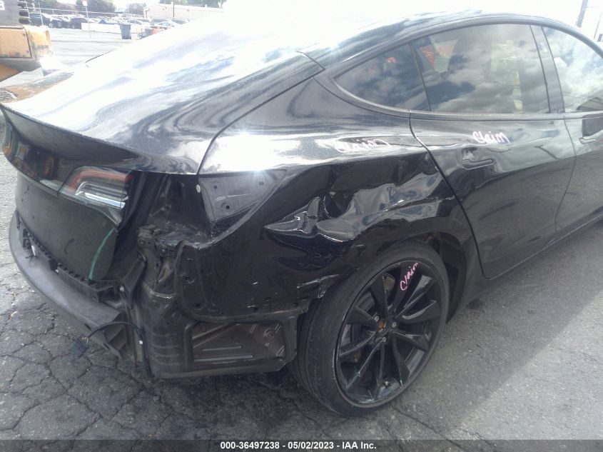 2018 TESLA MODEL 3 RANGE BATTERY - 5YJ3E1EA1JF005832