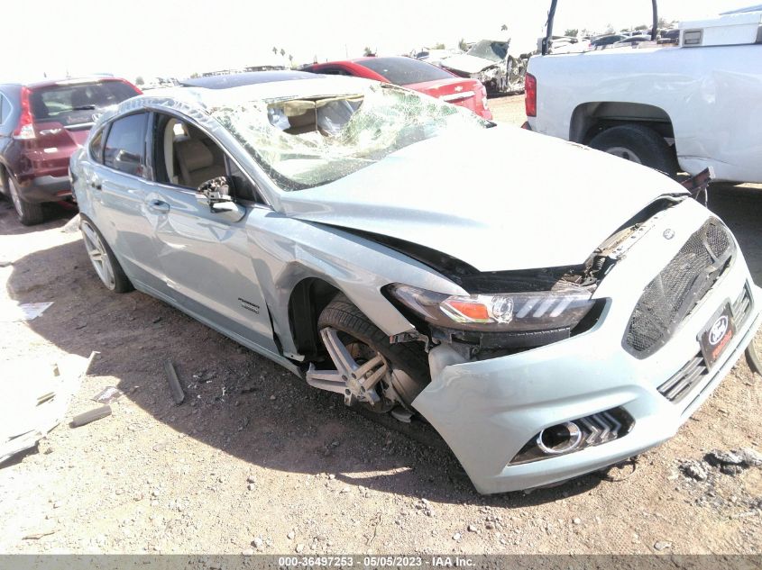 2013 FORD FUSION ENERGI SE LUXURY - 3FA6P0PU5DR242292