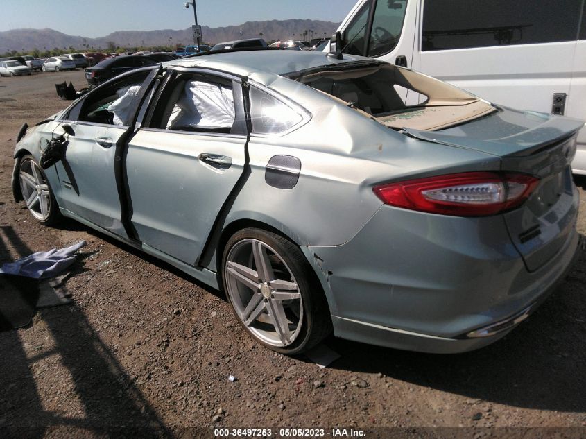 2013 FORD FUSION ENERGI SE LUXURY - 3FA6P0PU5DR242292