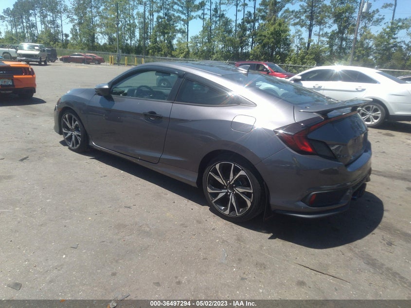 VIN 2HGFC3A52KH753588 2019 HONDA CIVIC SI COUPE