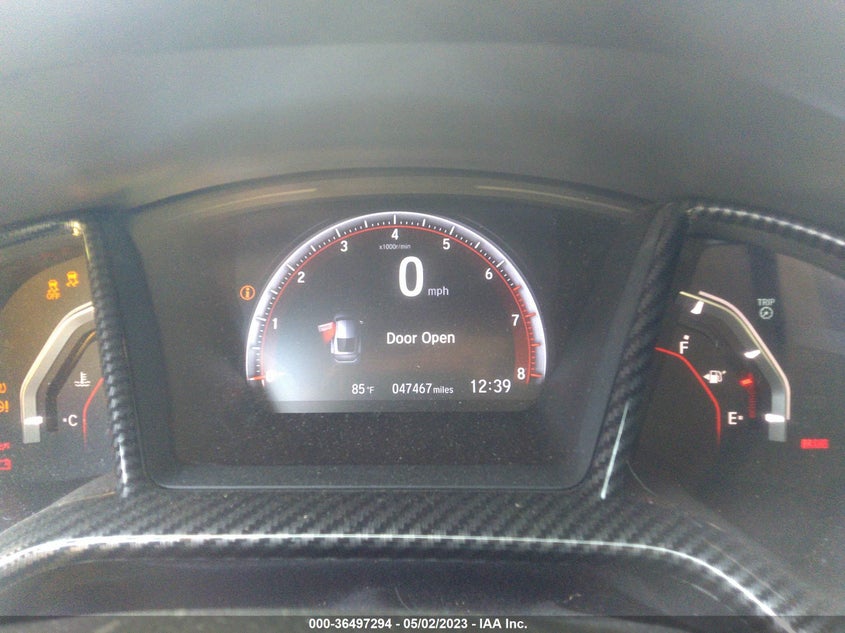 VIN 2HGFC3A52KH753588 2019 HONDA CIVIC SI COUPE