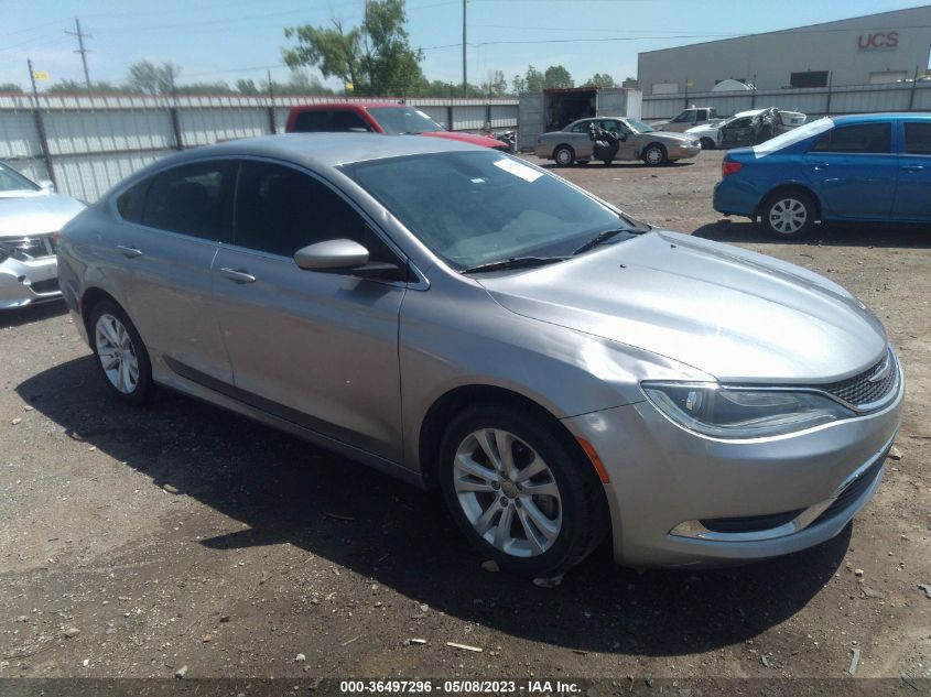 2015 CHRYSLER 200 LIMITED - 1C3CCCAB1FN754871