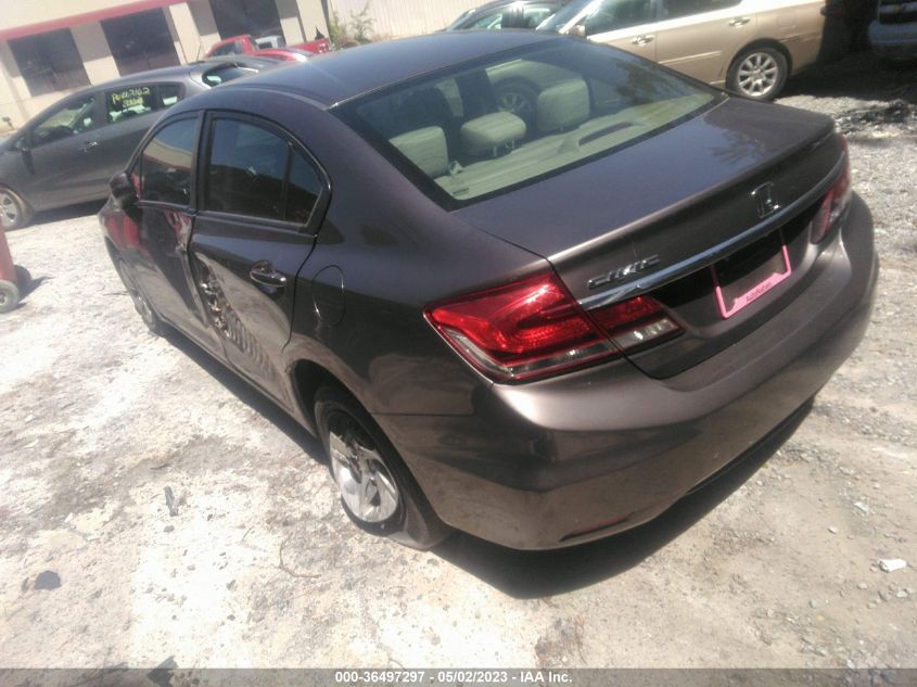 2015 HONDA CIVIC SEDAN LX - 19XFB2F50FE240491