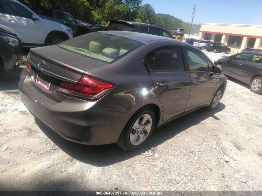 2015 HONDA CIVIC SEDAN LX - 19XFB2F50FE240491