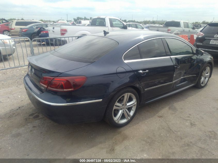 2014 VOLKSWAGEN CC R-LINE - WVWBN7AN3EE505778