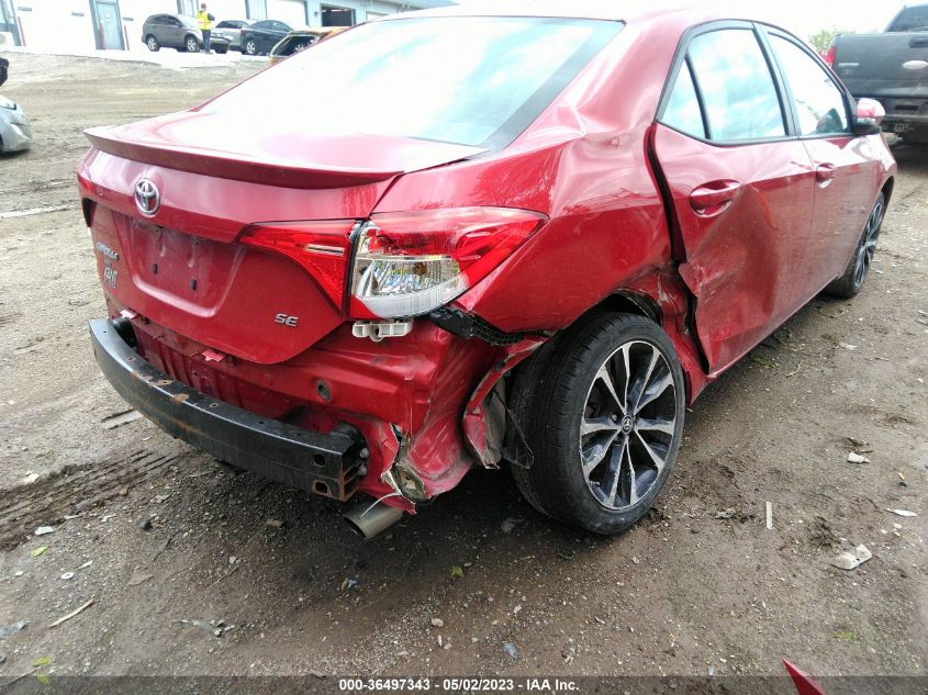 2017 TOYOTA COROLLA SE - 2T1BURHE6HC773154