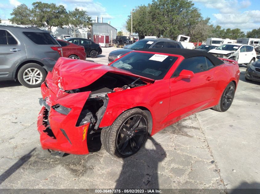 2018 CHEVROLET CAMARO 1LT - 1G1FB3DS1J0112916