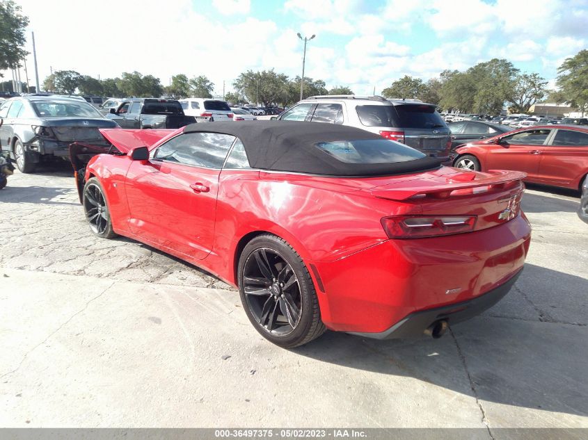 2018 CHEVROLET CAMARO 1LT - 1G1FB3DS1J0112916