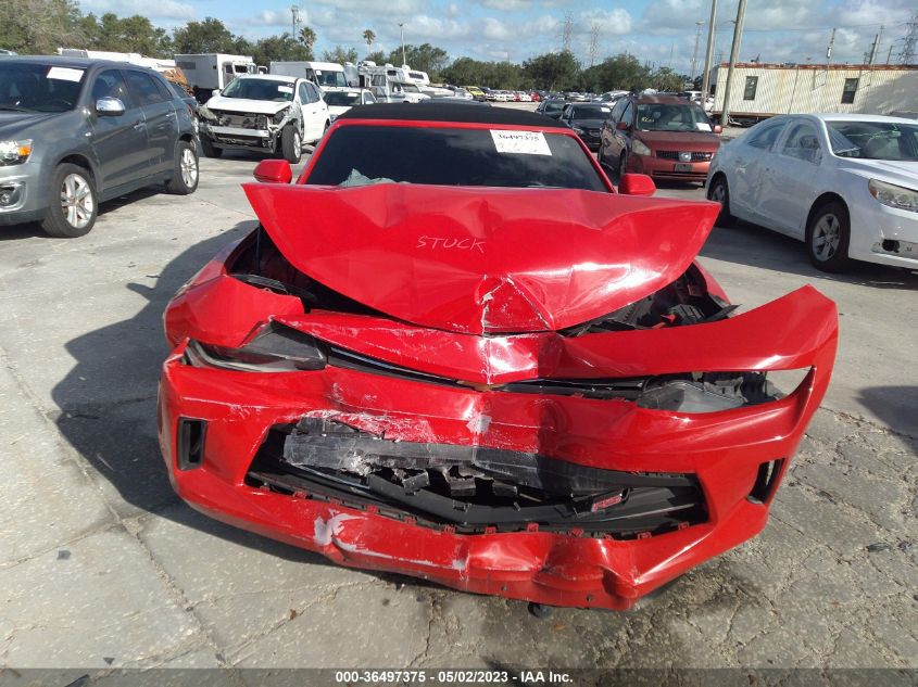 2018 CHEVROLET CAMARO 1LT - 1G1FB3DS1J0112916