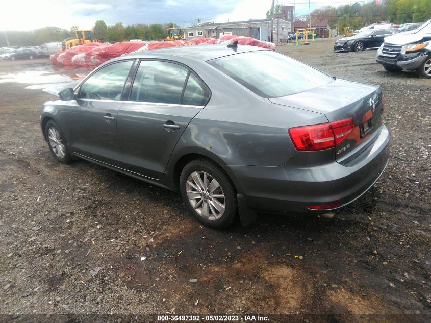 2015 VOLKSWAGEN JETTA SEDAN 1.8T SE W/CONNECTIVITY - 3VWD17AJ8FM316991