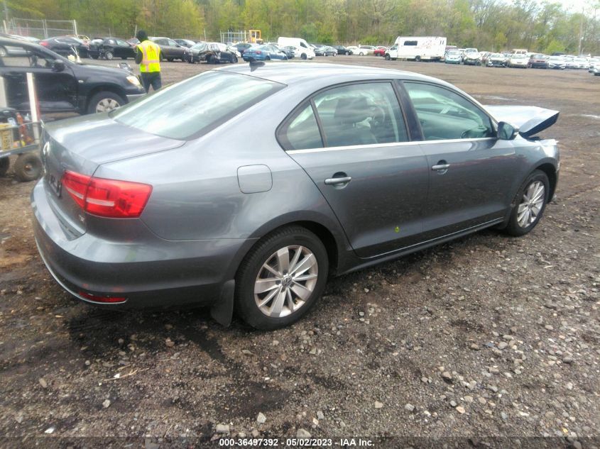 2015 VOLKSWAGEN JETTA SEDAN 1.8T SE W/CONNECTIVITY - 3VWD17AJ8FM316991