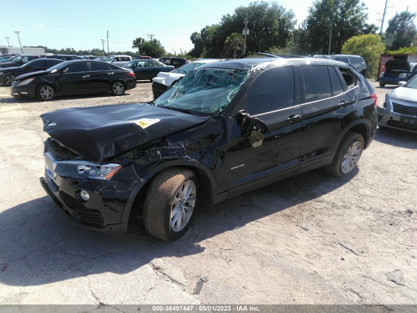 2017 BMW X3 SDRIVE28I - 5UXWZ7C38H0V91042