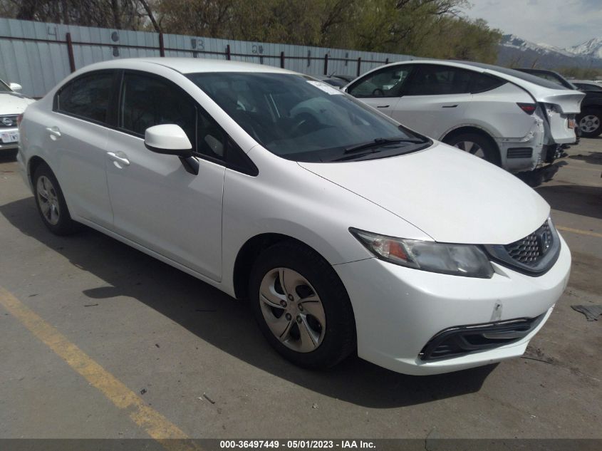 2013 HONDA CIVIC SDN LX - 2HGFB2F54DH501527