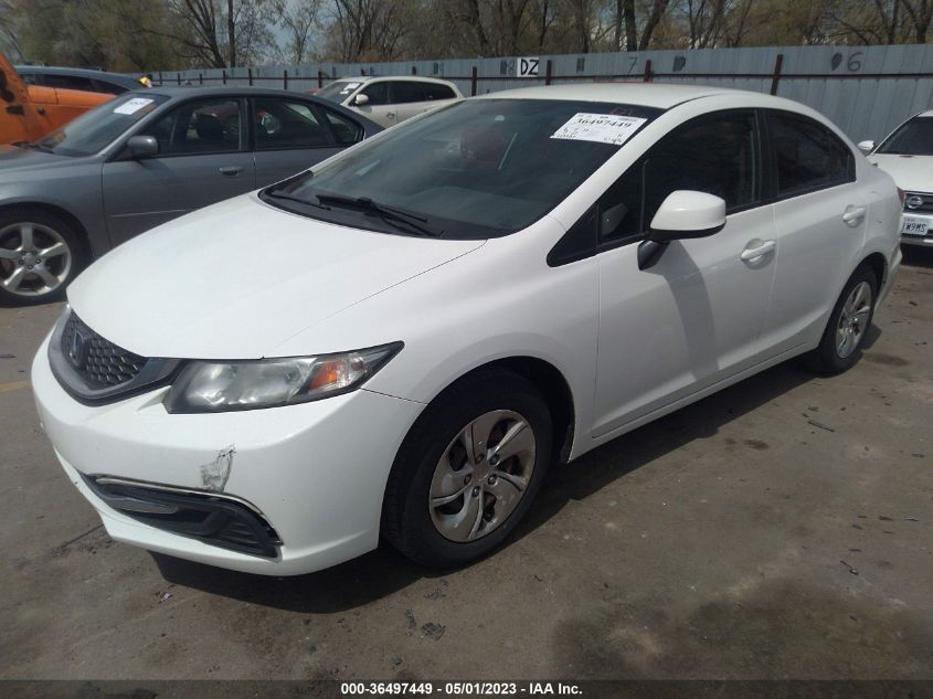 2013 HONDA CIVIC SDN LX - 2HGFB2F54DH501527